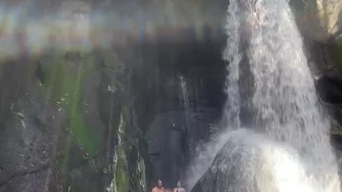 Rio de Janeiro is not just a beach, we also have a waterfall.