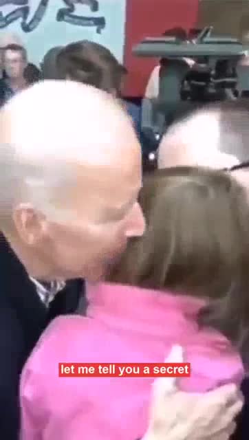 DON'T Let Joe Biden near your kids. EVER!