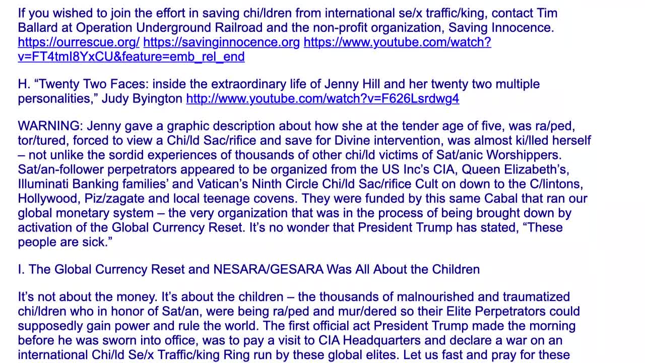 The New Timeline as of Saturday. 6 March 2021