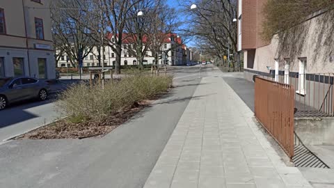 Vasatorget till Karlslundsgatan i Örebro 25 April 2022