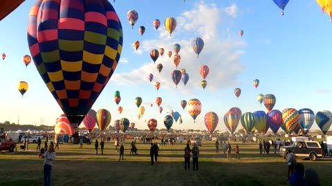 Time lapse Albuquerque 2023 Inflation and launch