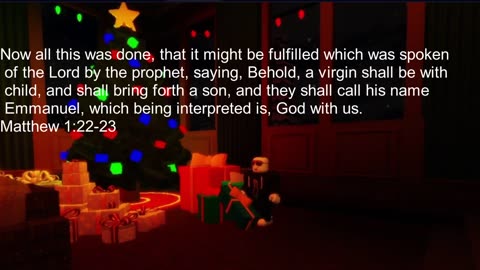 Christmas bible verses Matthew 1:22-23 KJV