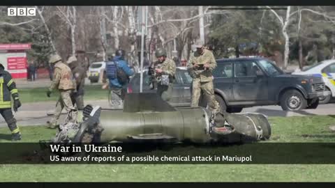 US and UK investigating reports of chemical weapons being used by Russia in Ukraine war