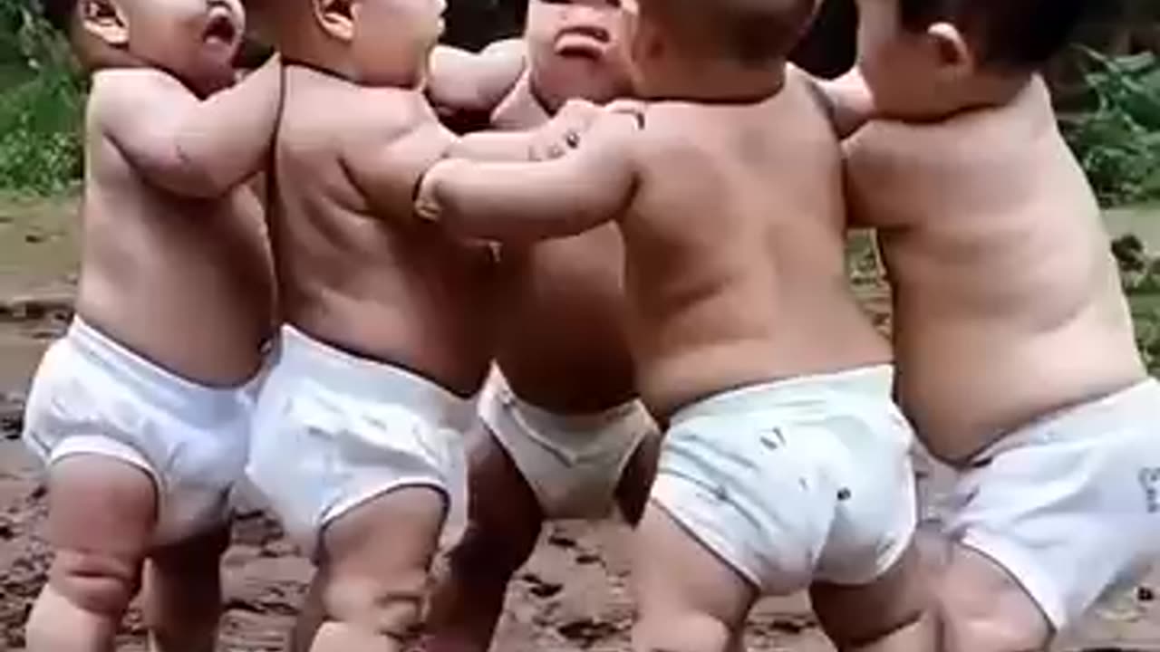 Funny baby video