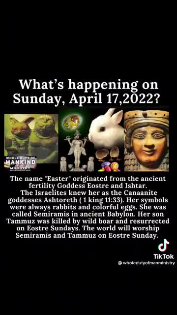 WHAT'S HAPPENING ON SUNDAY, APRIL 17, 2022?
