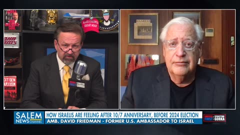 America First stands with Israel. Amb. David Friedman with Sebastian Gorka on AMERICA First