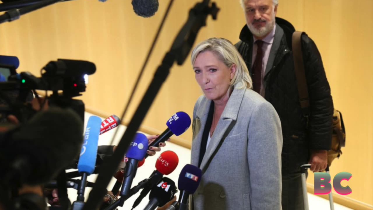 France’s Le Pen and her party go on trial accused of embezzling EU funds