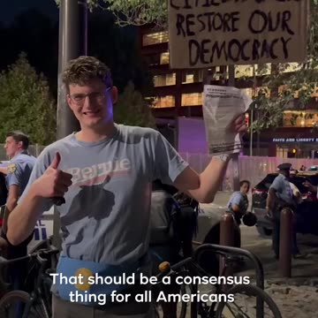 TRT World speaks with crowd outside Trump-Harris debate venue in Philadelphia