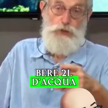 Dott. Piero Mozzi - 2 litri di LIQUIDI al giorno (compreso alimenti) e NON 2 litri di sola acqua