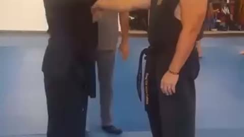 Marlon My Hapkido Student Bringing The Pain
