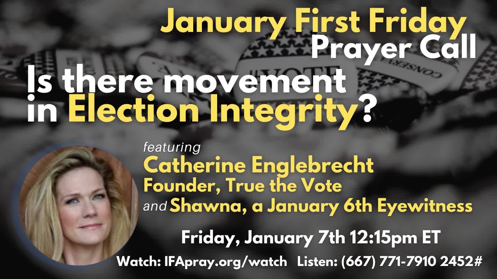 IFA January First Friday Prayer