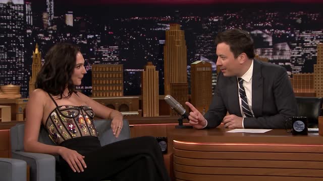 Gal Gadot Tries a Reese_s Peanut Butter Cup for the First Time