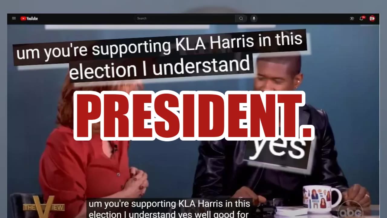 Fact Check: Video Does NOT Show Singer Usher Refusing To Support Kamala Harris