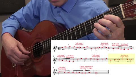 Video #68: Sing the upper voice while playing the lower voice, Bourrée (J.S. Bach), m1-8