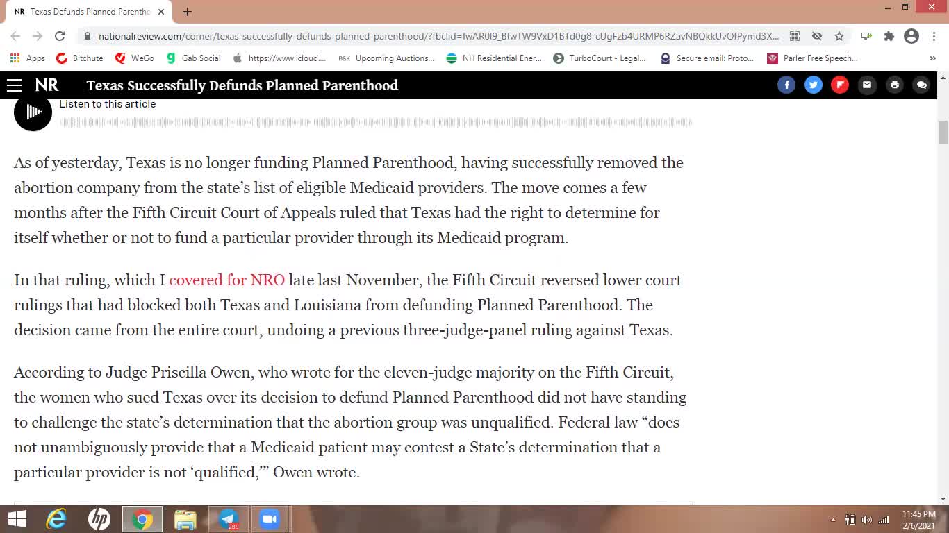 Texas Pro-Life Massive Victory - Bye Bye PP