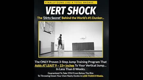 FINALLY DUNK LIKE A TOTAL BADASS...VERT SHOCK The ‘Dirty Secret’ Behind the World’s #1 Dunker