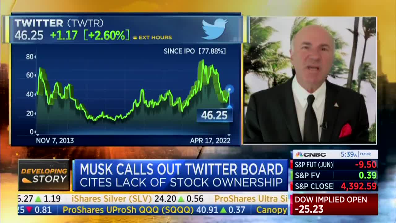 "Twitter Is at the Bottom of Dante's Hell" - Mr. Wonderful SLAMS Twitter's Board