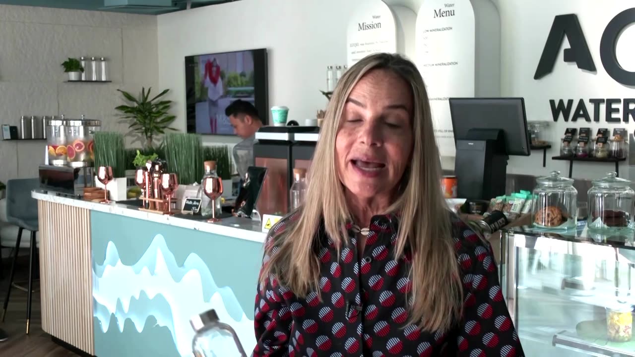 Dubai's Aqua Bar serves 30 types of 'gourmet' water
