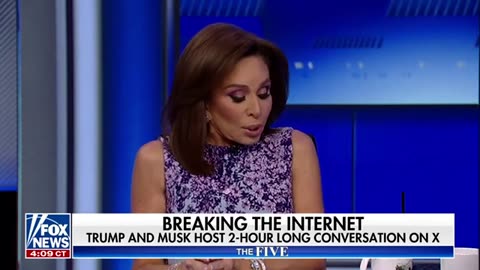 THE FIVE 'The Five' reacts to Elon Musk's historic interview with Donald Trump