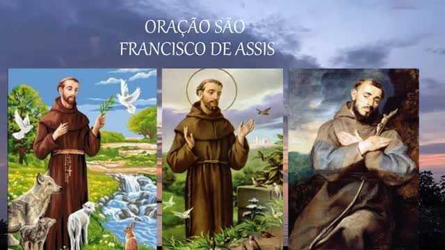 ORAÇÃO SÃO FRANCISCO DE ASSIS