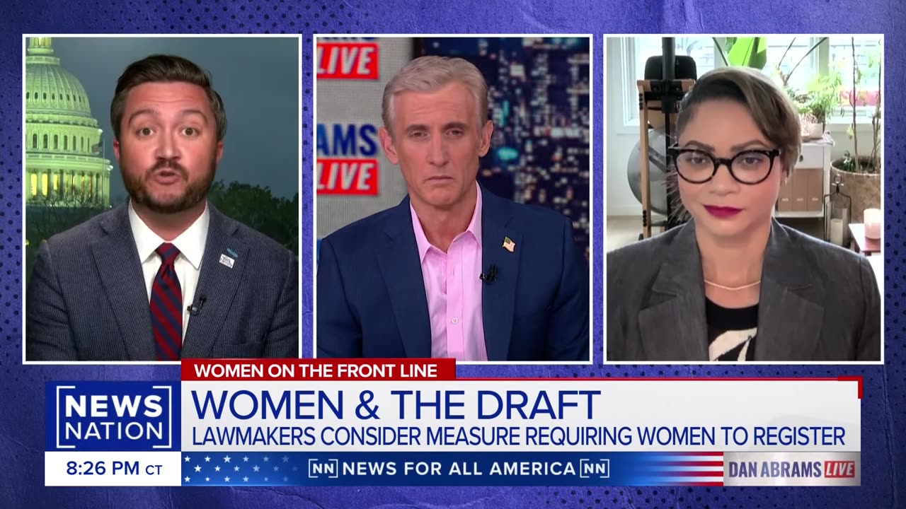 Women drafted? Lawmakers to consider selective service for all | Dan Abrams Live