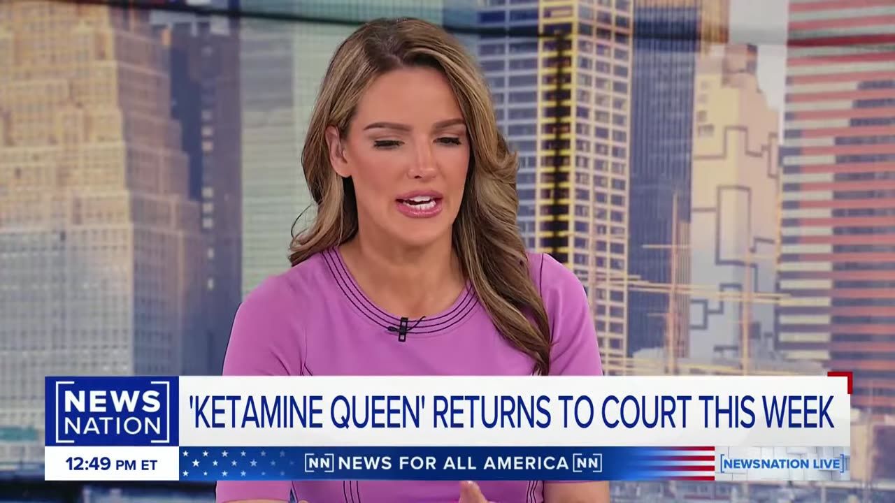 'Ketamine Queen' returns to court this week | NewsNation Live