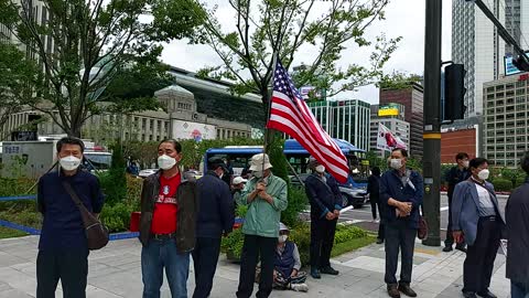 #NationalAnthemOfRepublicOfKorea#SKoreansLoveUSA#SolidKoreaUSAlliance#애국가#국본대한문#구국집회#진짜태극기