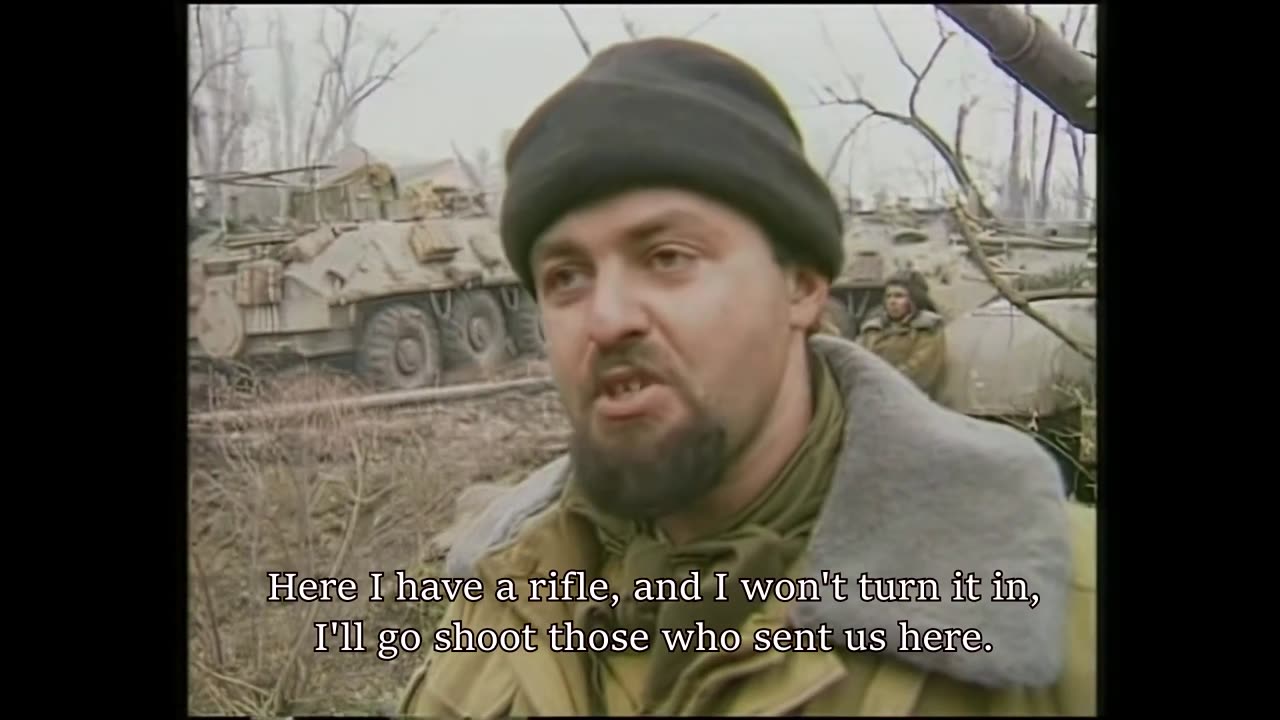 ＂I am Captain Antonov＂ Grozny, January 1995