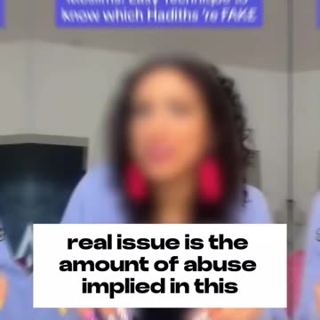 Feminist "Muslims" Hate Hadith