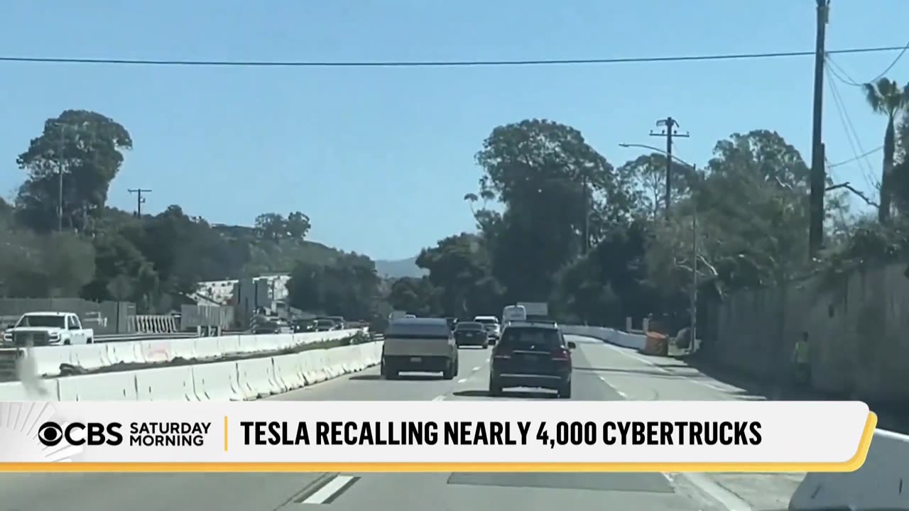 April 20, 2024 - Tesla Recalling Nearly 4,000 2024 Cybertrucks