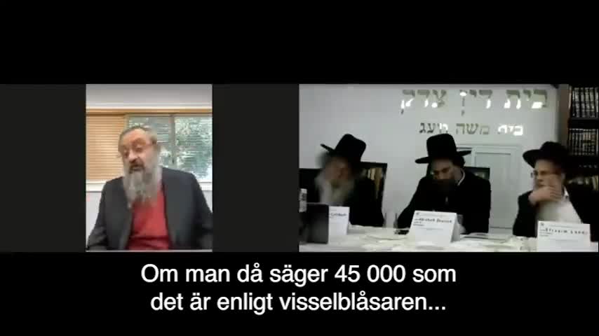 Vladimir Zelenko pratar med Israels hälsominister och andra politiker [SVENSK UNDERTEXT]