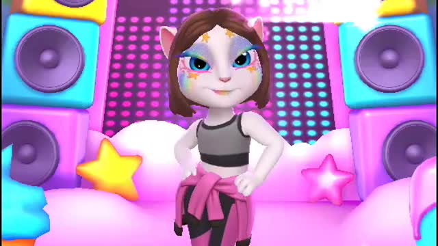 My talking angela 2 dance