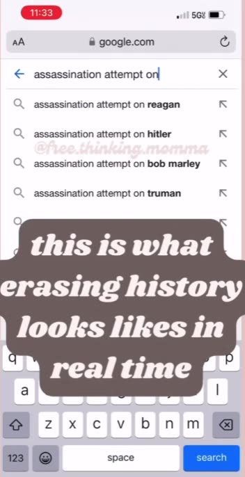 Watch Google Erase History in Real Time