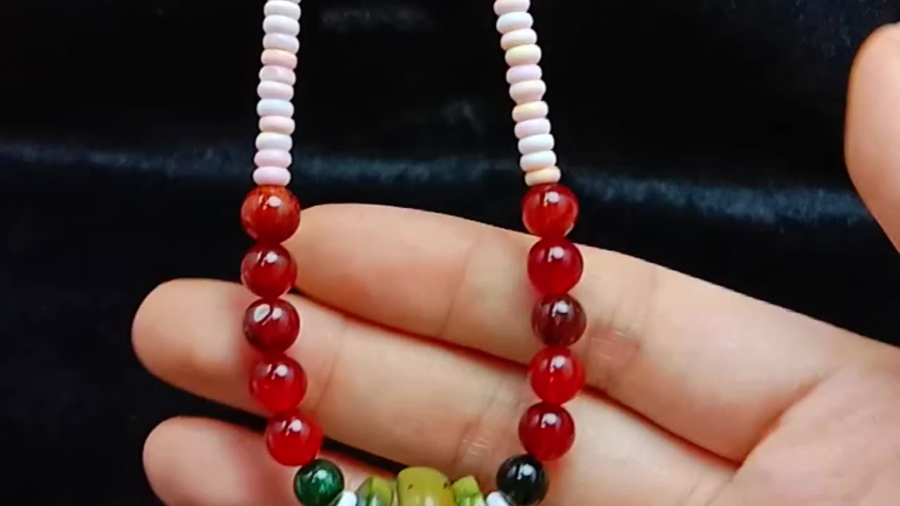 Natural turquoise and bumble bee with black onyx smooth beads necklace full strand 16inch02