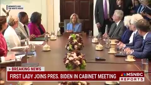 WHY Is JILL BIDEN Running The First Cabinet Meeting In Almost A Year?