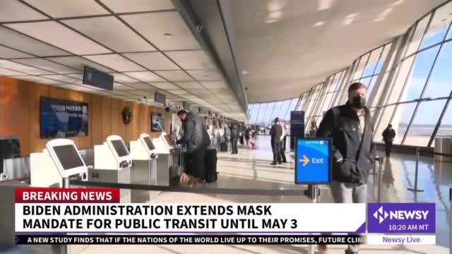 AS THE PLANDEMIC TURNS PT 24 - MASK MANDATE ON PUBLIC TRANSPORT EXTENDED TO MAY