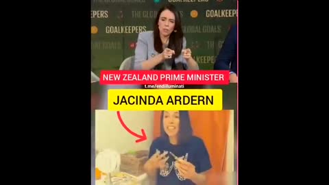 Jacinda Ardern From New Zealand Is A Shemale crack junky???