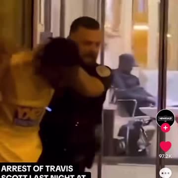 Arrested in Paris, France