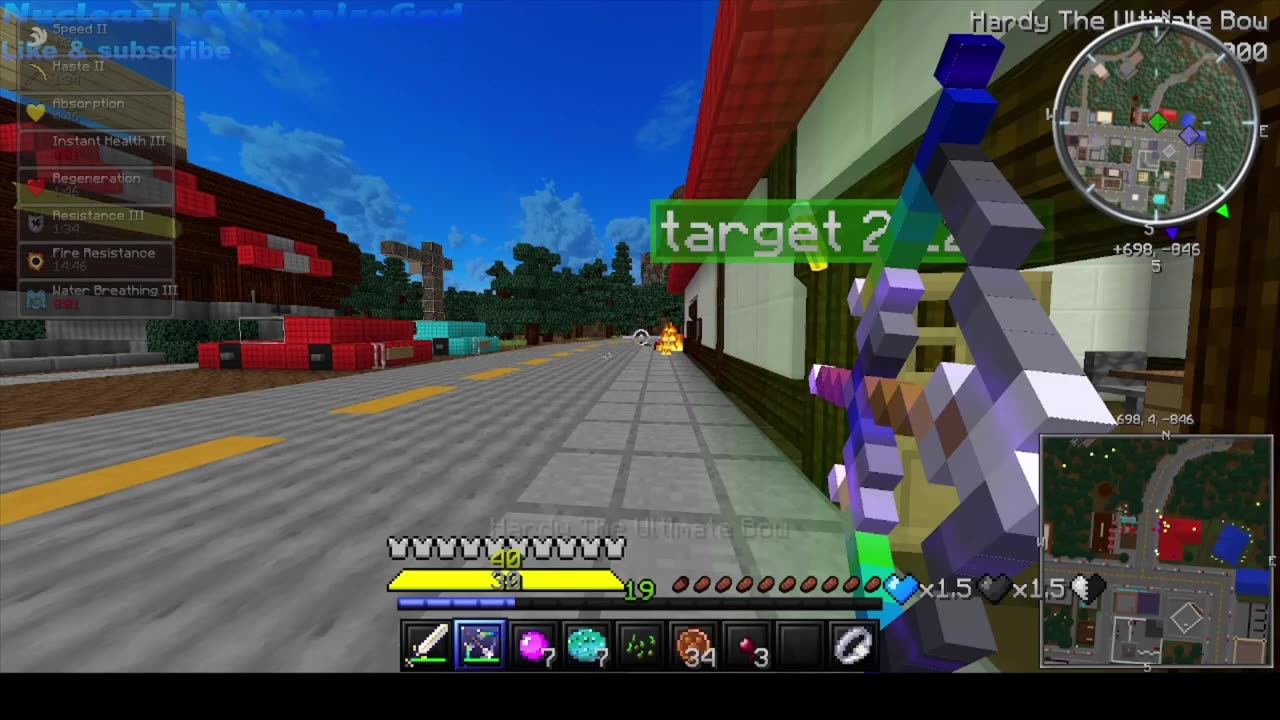 Minecraft rulecraft ep 2086 Nuclear vs stanford gleeful and valoc the demons army