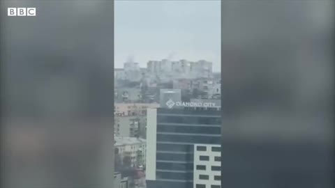 RUSSIA ATTACK ON UKRAINE CITY