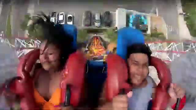 People Passing Out On Slingshot Ride Video Series