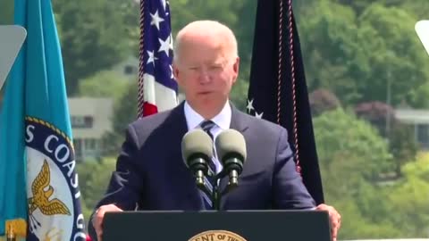 Biden Attacks Graduates Of The Coast Guard Academy After They Didn't Clap During His Speech.