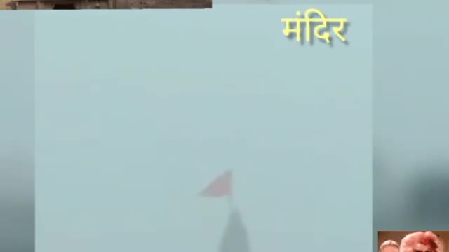 Viral video of shocking lightning strike at temple in india