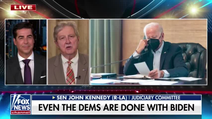 Sen John Kennedy: Biden's Policies Are A Cancer On The American Dream!!