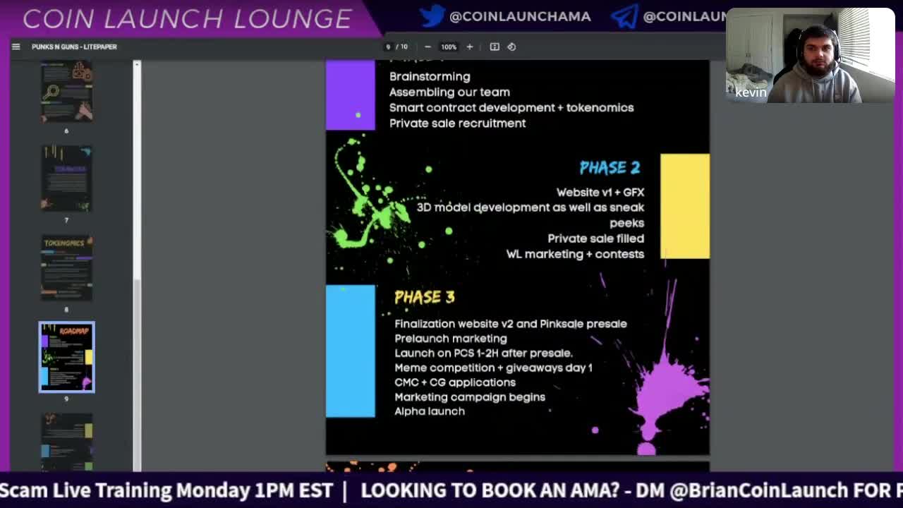 AMA - Punks N Guns | Coin Launch Lounge