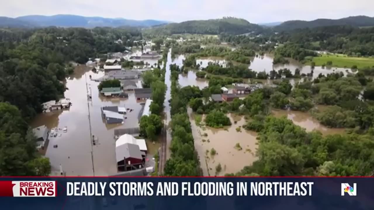 Remnants of Beryl bringing deadly severe weather to Northeast