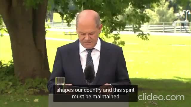 The German chancellor is preparing his country for total war with Russia.