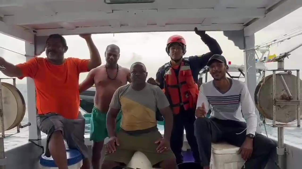 RESCATE DE 5 PESCADORES