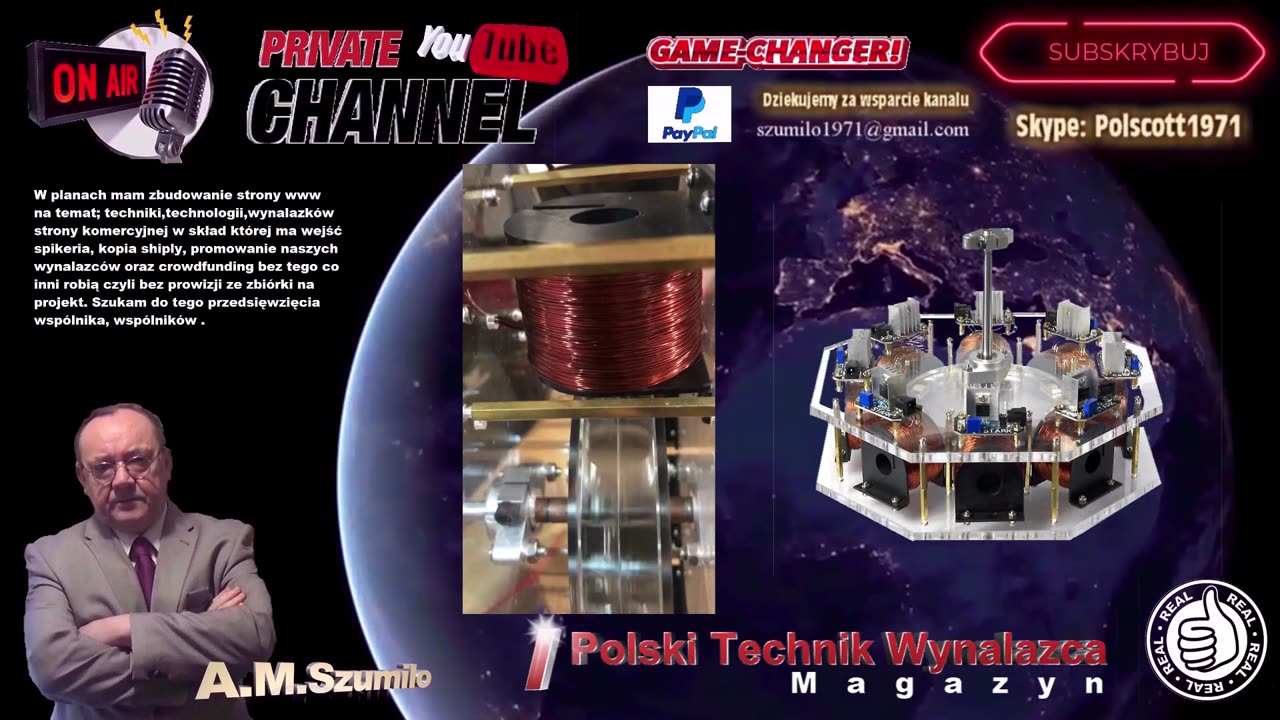 ZERO FORCE DYNAMO / MOTOR / WIRNIK / NICOLA TESLA DYNAMO / TESLA ALTERNATOR / GENERATOR / STARK 2
