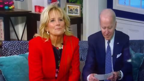 JOE & JILL BIDEN Embarrased on Christmas Eve 'LETS GO BRANDON'